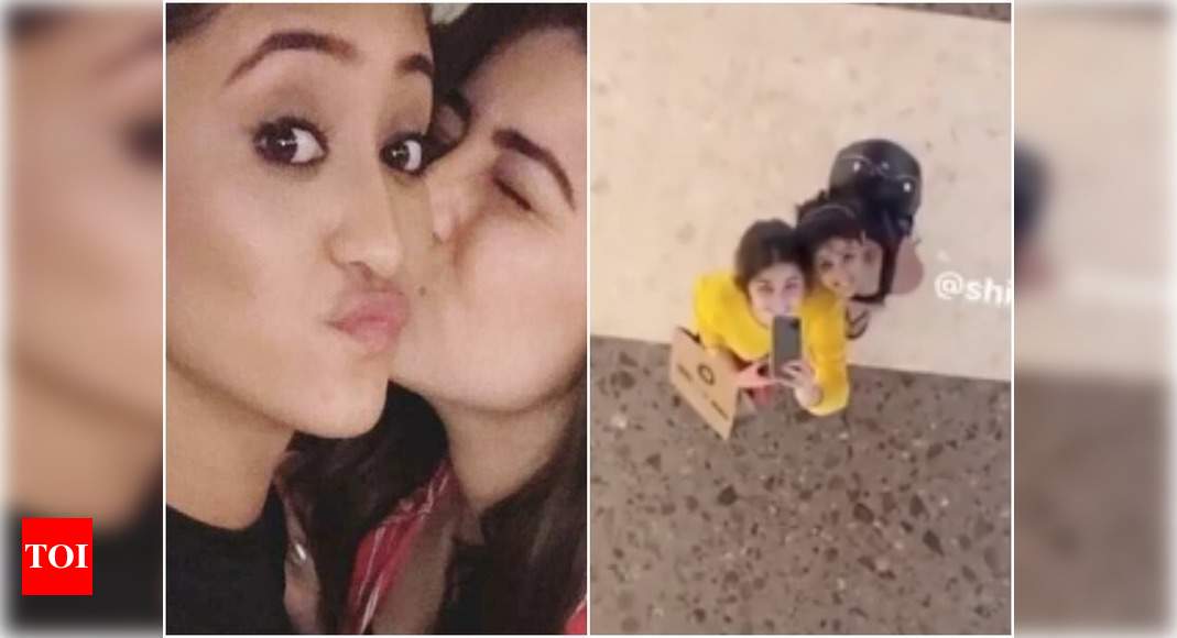 BFFs Shivangi Joshi and Aditi Bhatia enjoy movie date and shopping