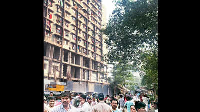 Girl, 10, killed as concrete block falls on her at incomplete SRA building in Chembur