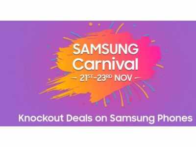 Samsung Carnival on Flipkart: Offers on Galaxy Note 10, Galaxy S10, Galaxy A50 and more