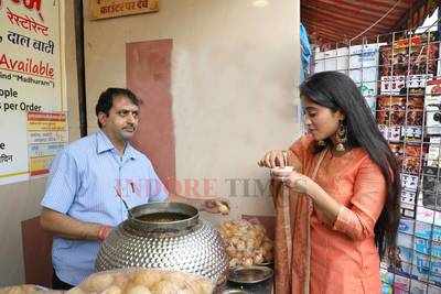 When Shivangi Joshi made jalebi in Indore