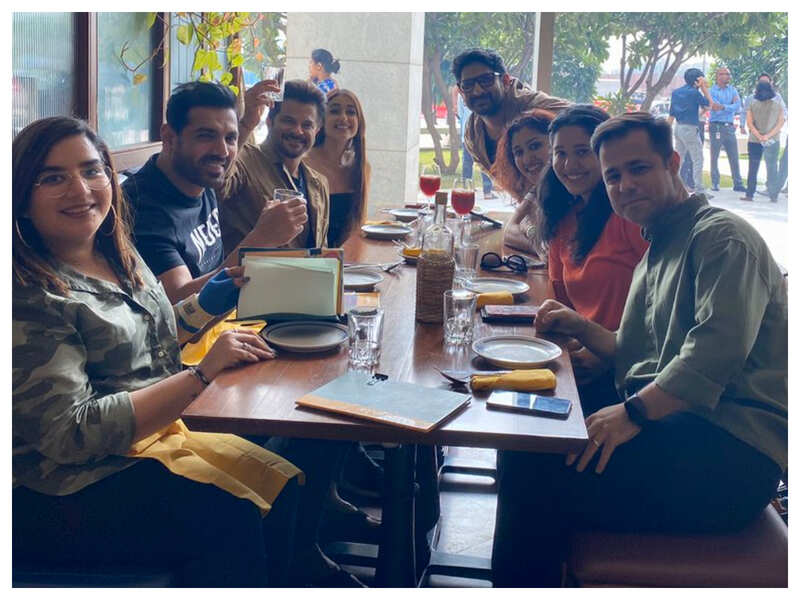 Photos Anil Kapoor Celebrates Last Day Of Pagalpanti Promotions With John Abraham Ileana D Cruz And Others Hindi Movie News Times Of India photos anil kapoor celebrates last day