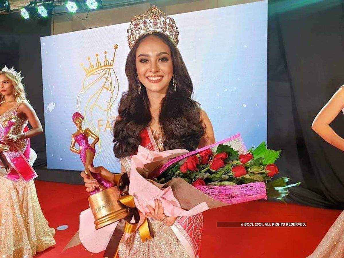 Peerachada of Thailand crowned Face of Beauty International 2019