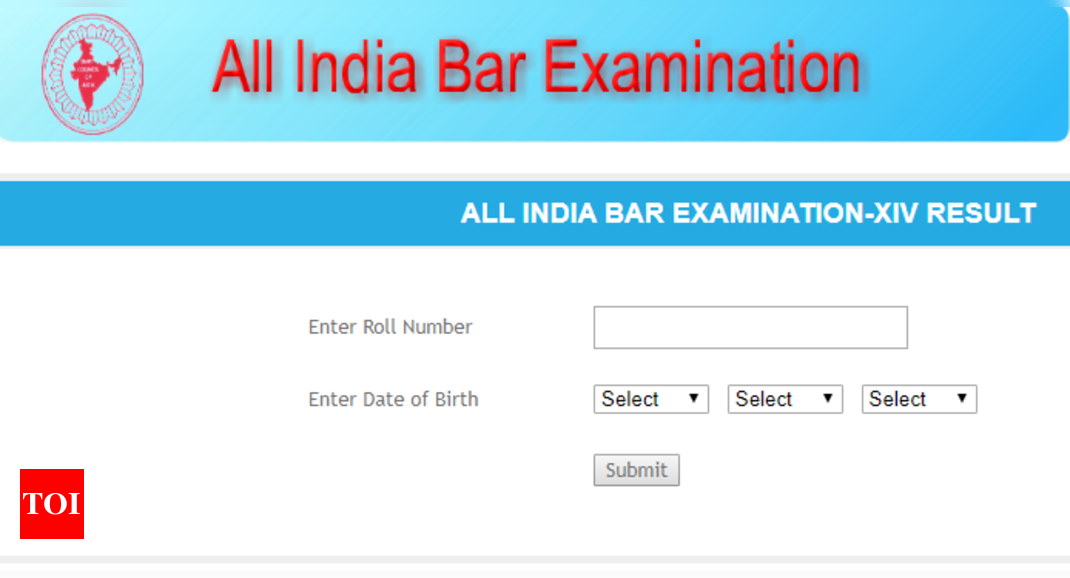 AIBE 2019 Result All India Bar Examination 14 results released, here's