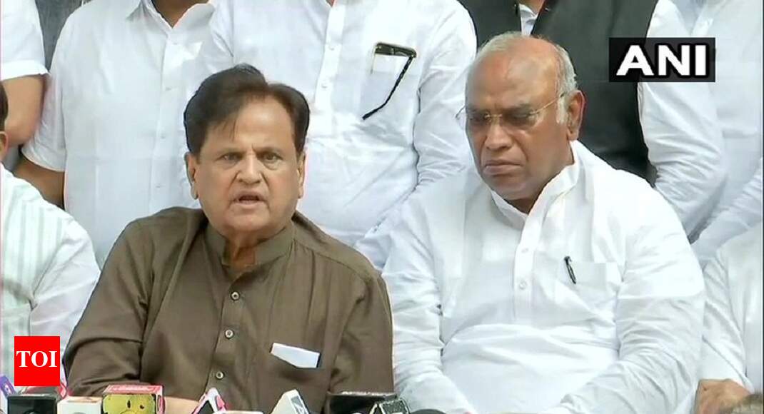 Will challenge politically, legally: Ahmed Patel