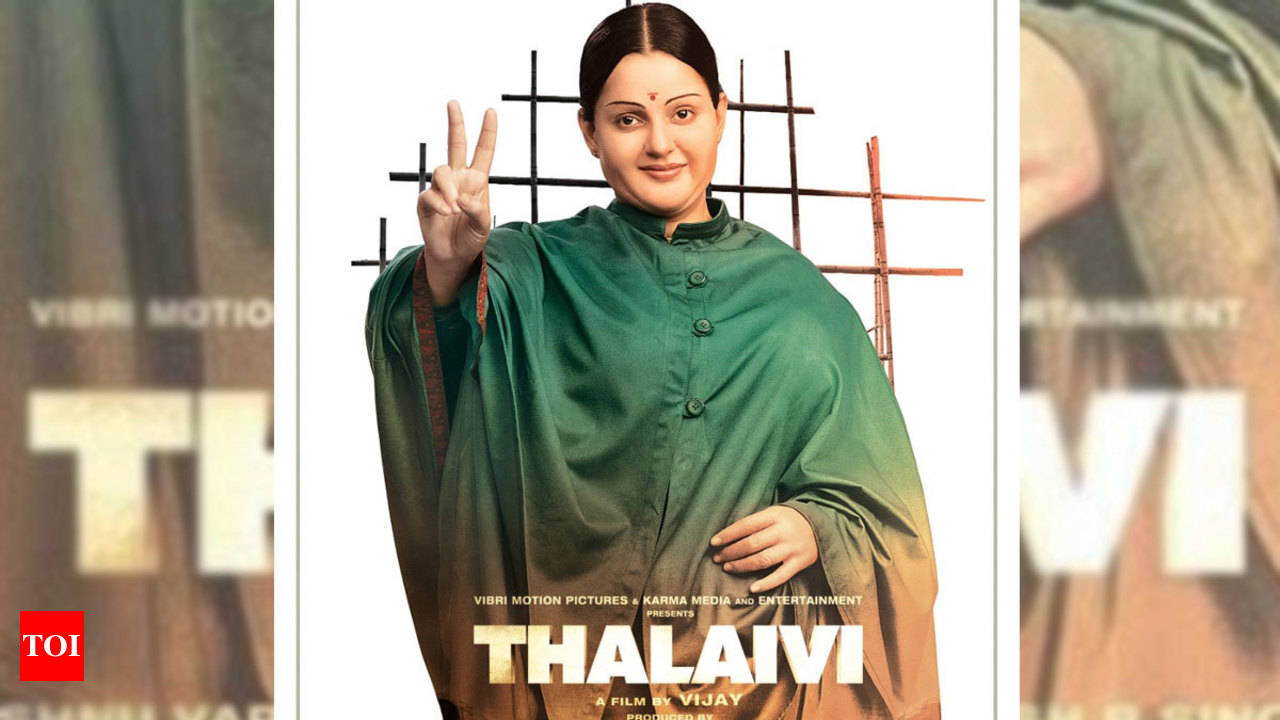 Thalaivi: AIADMK Happy with Kangana Ranaut's Film, Except for 3 Scenes -  IBTimes India