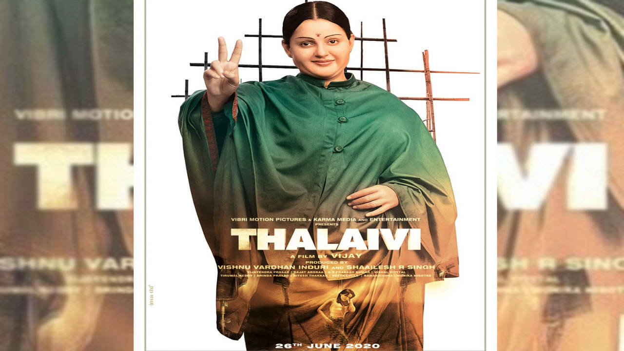 Thalaivi Song Teri Aankhon Mein: Kangana Ranaut and Arvind Swamy Relive  Jayalalithaa and MGR's Ageless Chemistry (Watch Video)