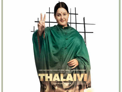 Kangana Ranaut's transformation as late Tamil Nadu CM Jayalalithaa in 'Thalaivi' teaser leaves fans impressed