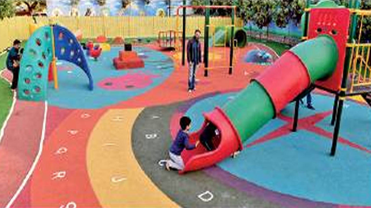 Outdoor cheap play park