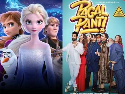 Box office update: 'Frozen 2' is set for a strong weekend while 'Pagalpanti' sees a limited growth