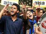 JNU students intensify protest over fee hike