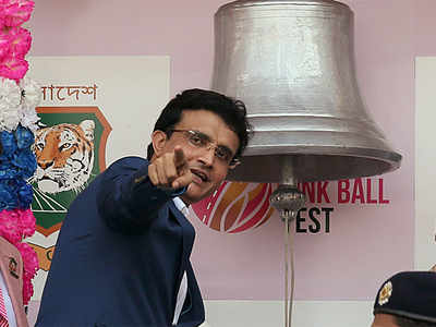 Pink ball Test can't just happen in Kolkata, need to take it to all parts of India: Sourav Ganguly