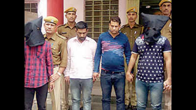 Four members of carjacking gang arrested in Jaipur