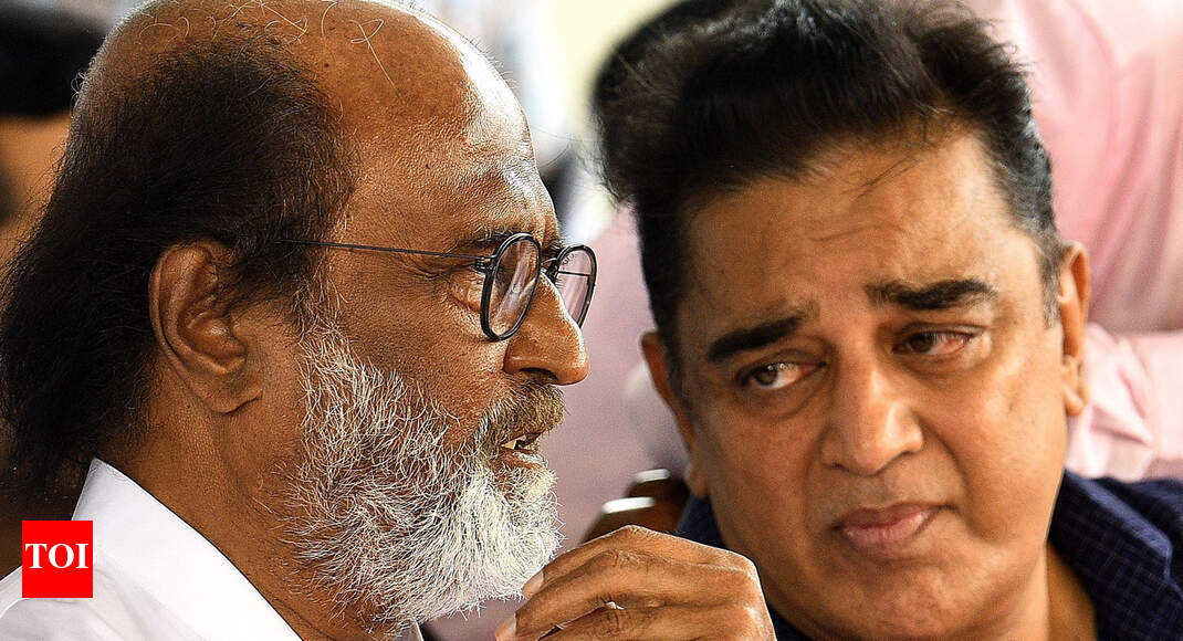 Are Rajini and Kamal planning 2021 TN election blockbuster?