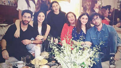 Alia Bhatt and Ranbir Kapoor's PDA moment from actor's cousin Armaan Jain's birthday bash goes viral