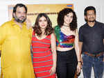 Tushar Hiranandani, Bhumi Pednekar, Taapsee Pannu and Shibasish Sarkar