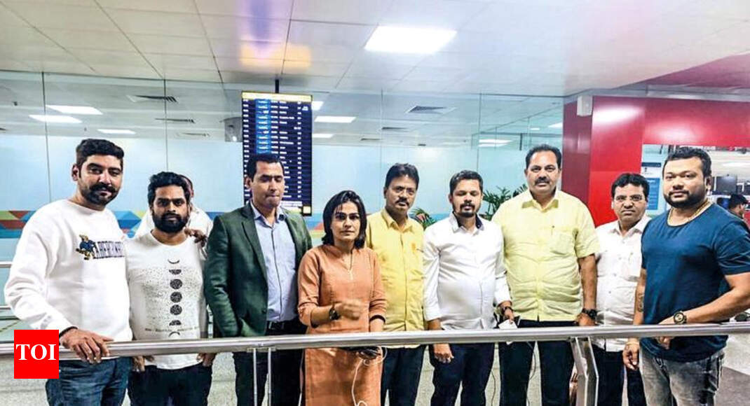 Drama as 4 NCP MLAs ‘rescued’ from Gurgaon