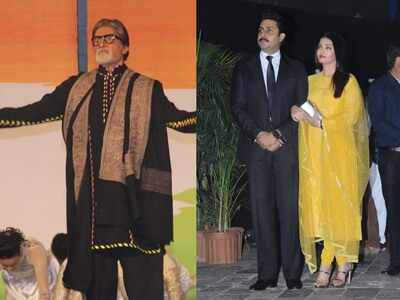 Photos: Amitabh, Abhishek and Aishwarya Rai Bachchan attend an event in remembrance of 26/11 martyrs