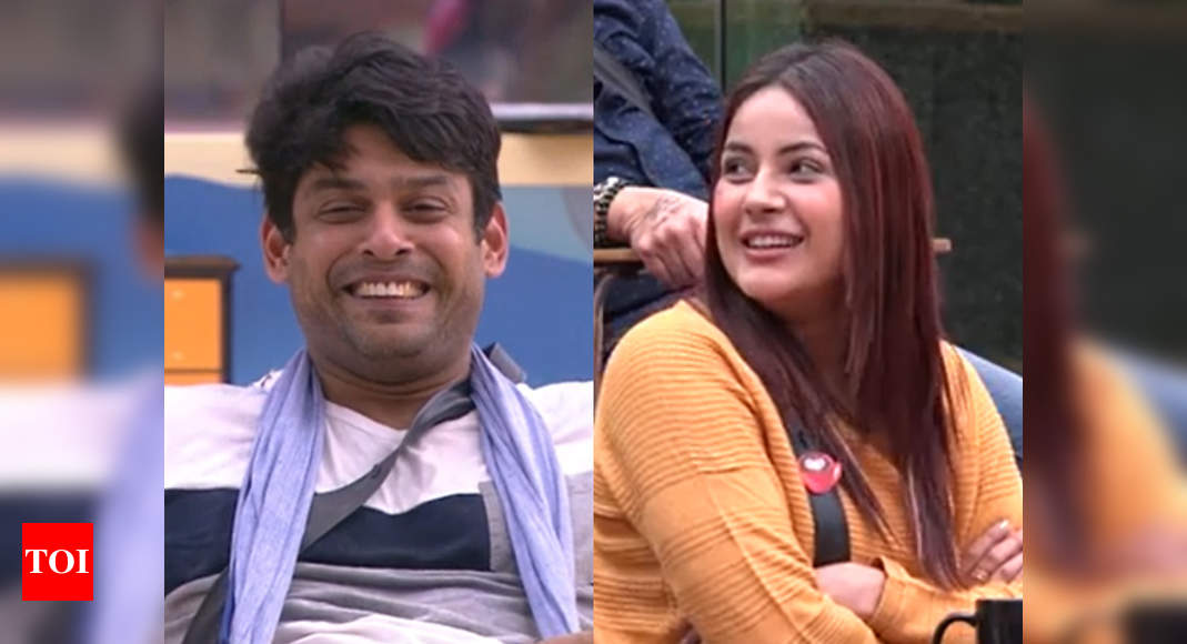 Bigg Boss 13 Sidharth Shukla and Shehnaz Gill get into a cute