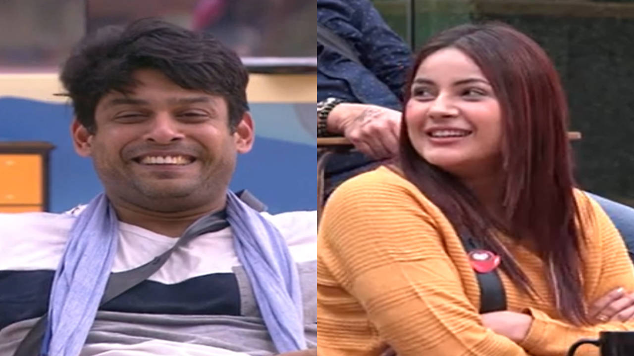 Bigg Boss 13 Sidharth Shukla and Shehnaz Gill get into a cute