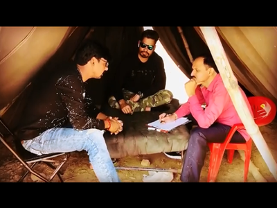 'Sarfarosh': Pravesh Lal Yadav shares a fun BTS video from the sets