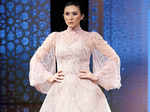 Designer Rehan Ahmad Baley showcased his latest collection at a show in London