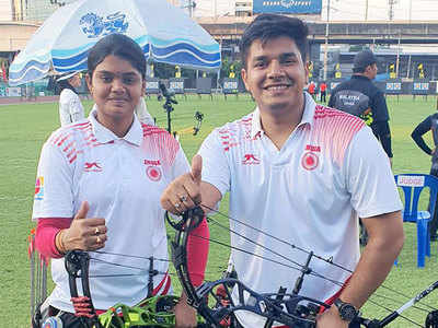 Abhishek Verma-Jyothi Surekha combine claims compound mixed pair gold at Asian Archery Championships