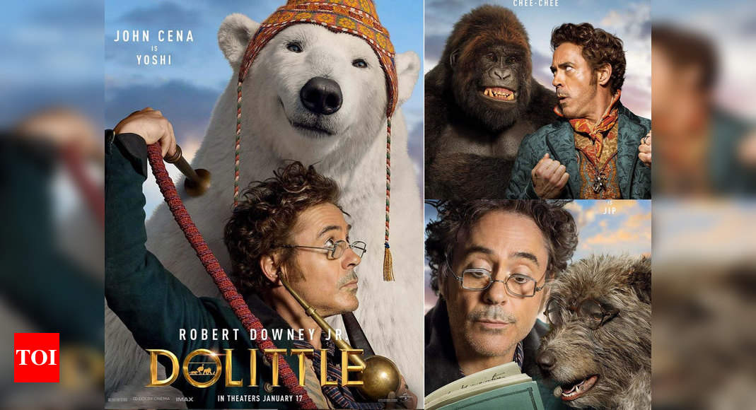 Dolittle': Robert Downey Jr introduces Selena Gomez, Tom Holland, John  Cena, Rami Malek and entire voice cast in impressive character posters |  English Movie News - Times of India