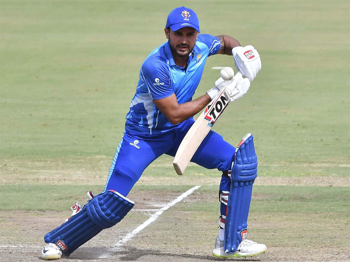 Syed Mushtaq Ali Trophy Karnataka Hold The Aces Against Haryana Cricket News Times Of India