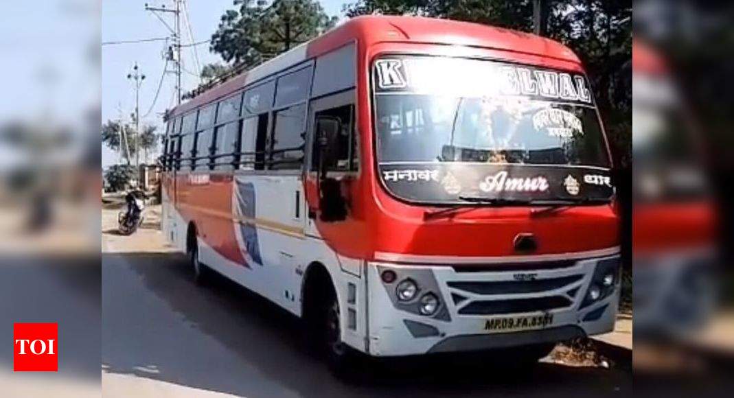 Madhya Pradesh: Bus runs over 65-year-old man in Dhar | Indore News ...