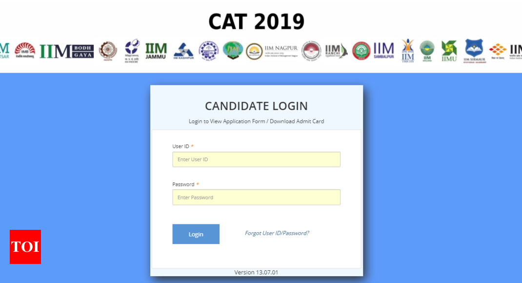 CAT 2019 Answer Key & Response Sheet released @iimcat.ac ...