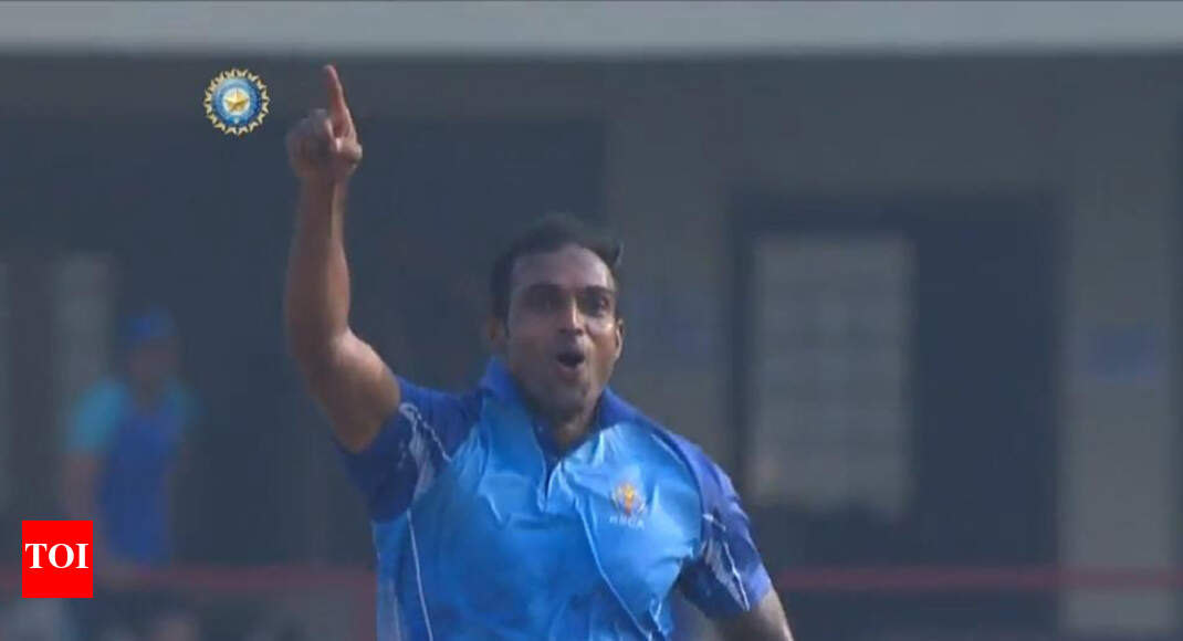 Mushtaq Ali: Mithun picks five wickets in six balls