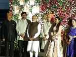 PM Modi attends Mohena Kumari Singh's reception