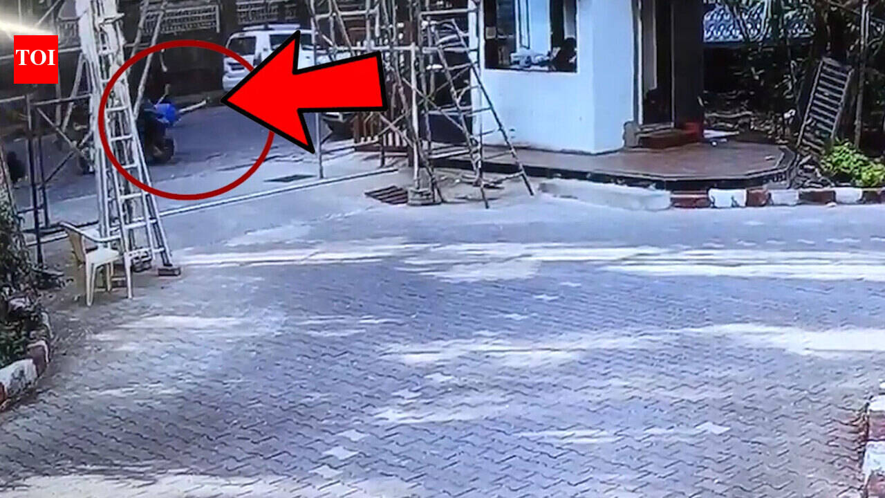 On cam: Speeding biker hits schoolgirl in Mumbai