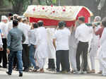 Betty Kapadia’s funeral pictures