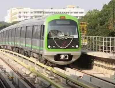 Bengaluru: Relief for Green Line metro users; two more six-coach trains from Monday | Bengaluru News - Times of India Bengaluru: Relief for Green Line metro users; two more six-coach trains from Monday | Bengaluru News - Times of India