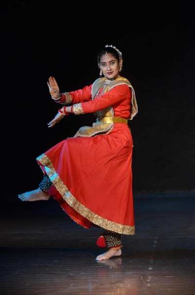 A graceful Kathak recital by dancer Madhulina Bardhan