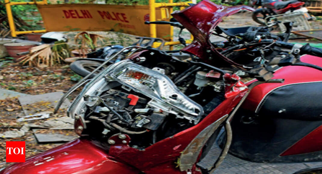 Delhi Accident Three minors on joyride killed after scooter hits a