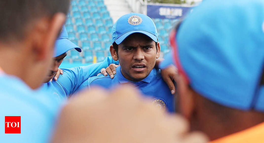 Priyam Garg To Lead India At Icc U 19 World Cup Cricket News Times Of India