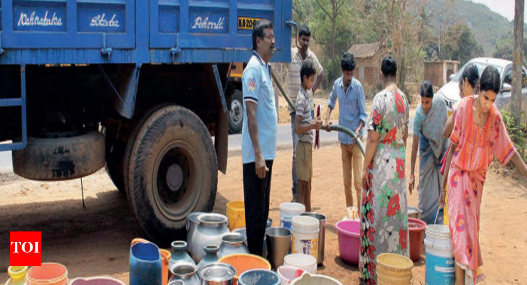 Lakhs of people still have no access to safe drinking water in Karnataka - Times of India