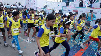 3,000 kids take part in a Juniorthon in Mumbai
