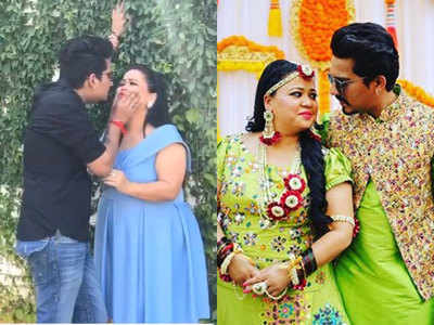 Bharti Singh and Haarsh Limbachiyaa celebrate two years of their mehendi ceremony; see pictures