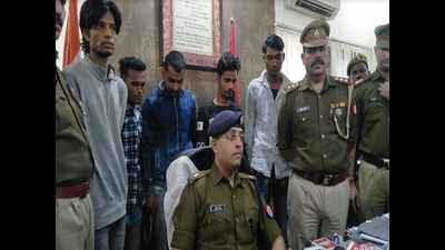 Gang involved in stealing cabs after offering laced drinks to drivers, busted by Agra police