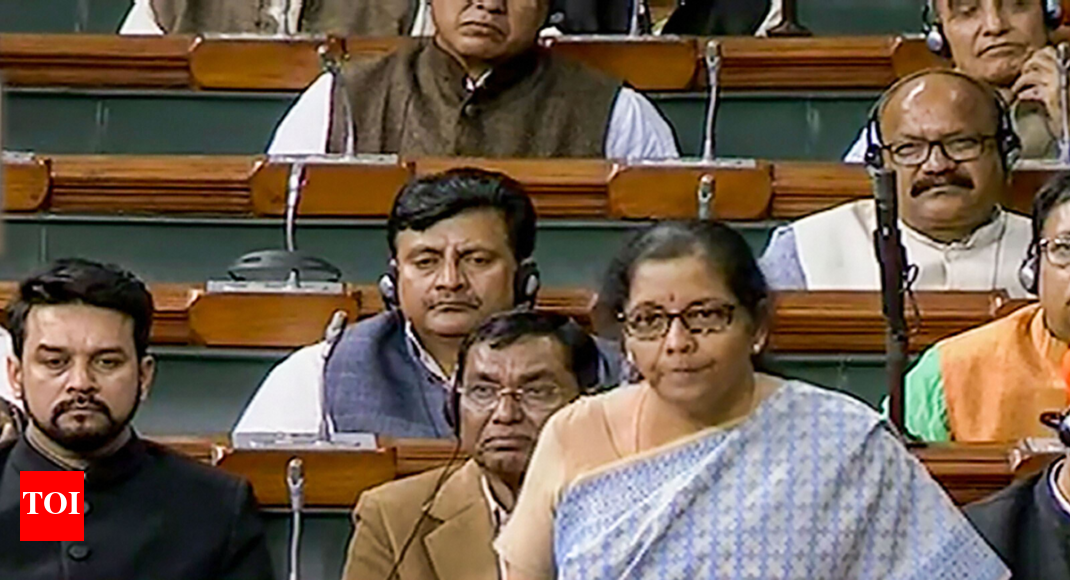 Lok Sabha passes Bill to effect corporate tax reduction Lok Sabha passes Bill to effect corporate tax reduction