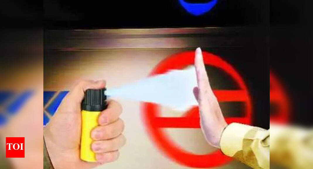 Women passengers can carry pepper spray BMRCL Bengaluru News Times