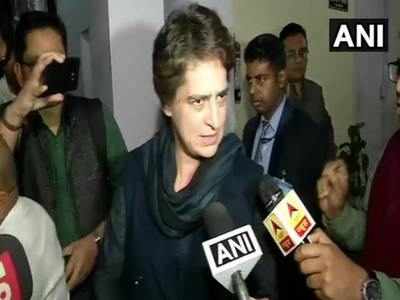 In security scare, seven people in car drive into Priyanka Gandhi's house, request selfies
