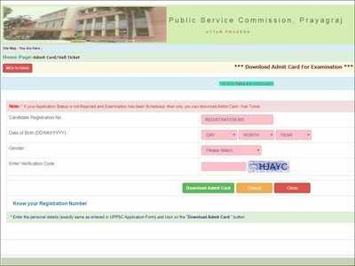 UPPSC PCS pre admit card 2019 released @uppsc.up.nic.in; download here