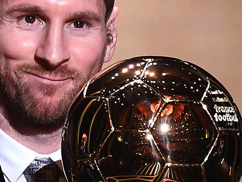 Lionel Messi Wins Record Ballon D Or Title Latest Videos Times Of India Videostweets By Timeslitfestdeltweets By Timeslitfestkol