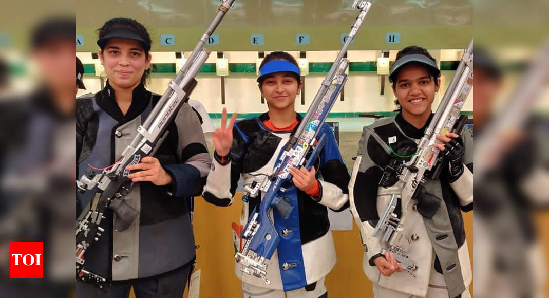 Mehuli Ghosh Shoots M Air Rifle Gold As India Wins Nine Medals In South Asian Games More
