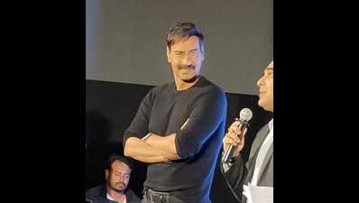 I have gained four kilos in four days and I blame it on Kolkata sweets: Ajay Devgn