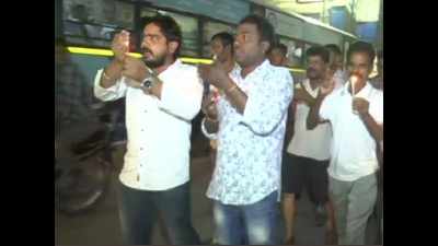 Protests continue in Telangana against vet rape and murder